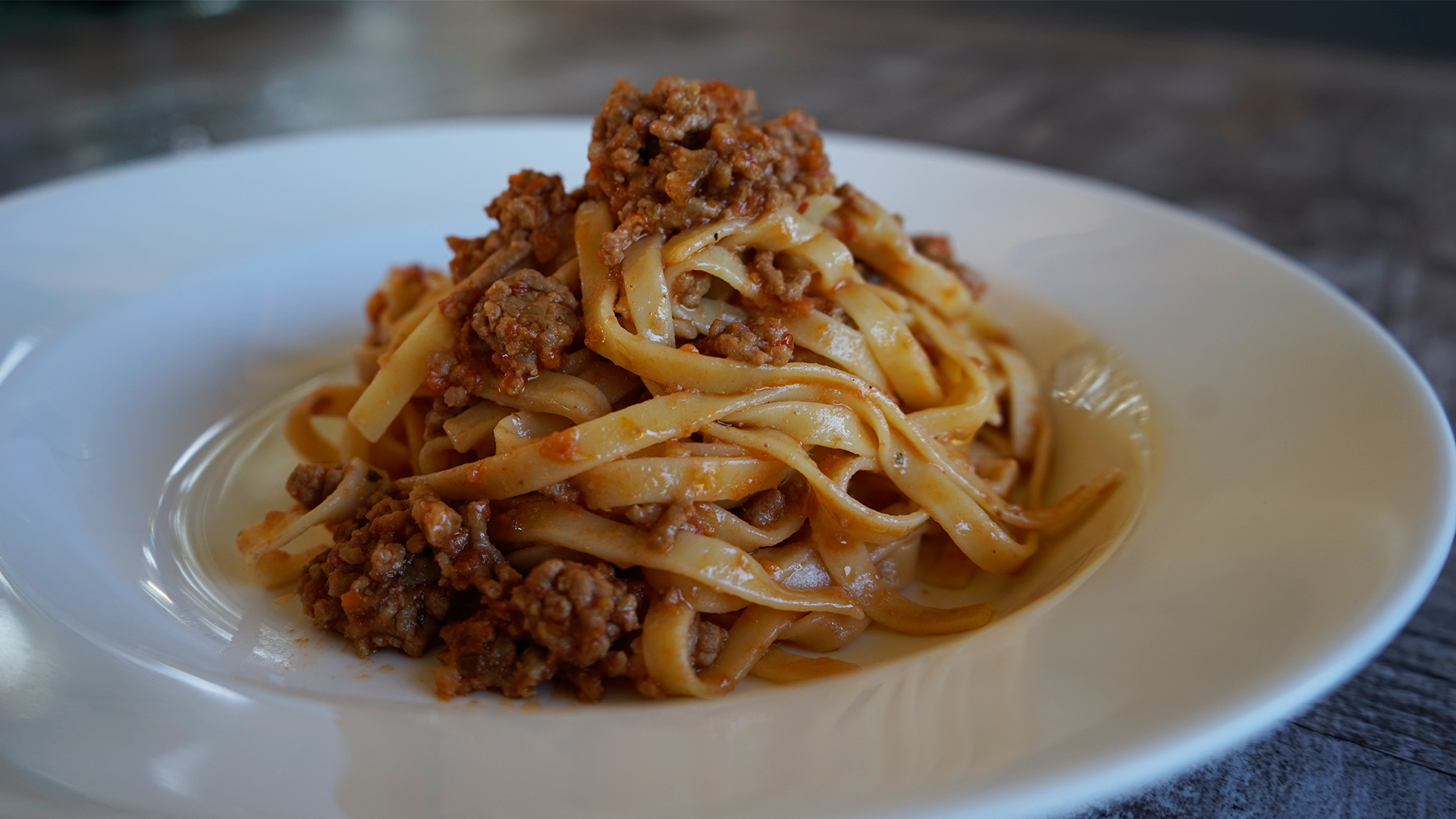 Tagliatelle con ragù alla Bolognese